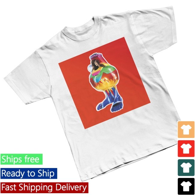 Official Bjork Merch Volta White Long Sleeve Shirt