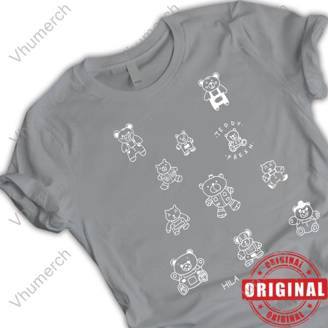 Teddyfresh Teddy Hila All Over Tee Shirt Teddyfresh Teddy Hila All Over Shirts
