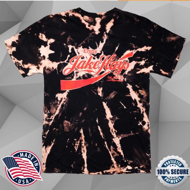 Trending Devilboy Store Tie-Dye Enjoy Jake Hays Jake Hays New Shirt