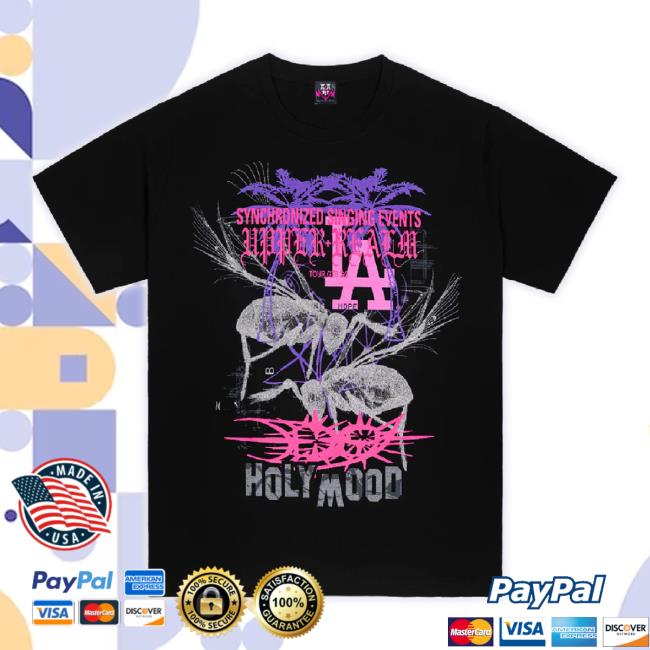 Original Year0001 Merch Store Drain Gang / D9 La Shirt Black Year0001 Shop
