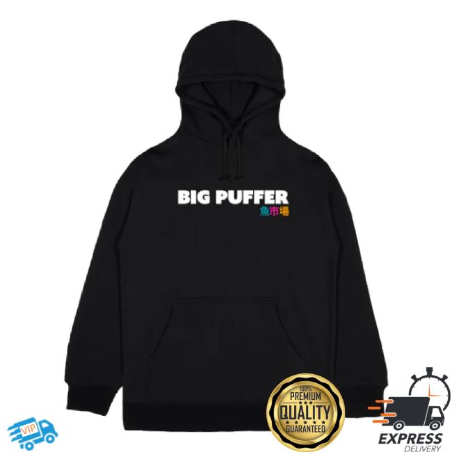Original Big Puffer Merch Store Big Puffer® | Fish Market TankTop (Black) Bigpuffer Apparel Clothing Shop