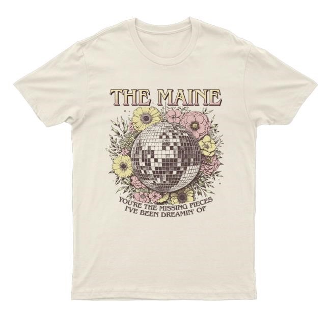 Floral Disco Natural Long Sleeve Shirt