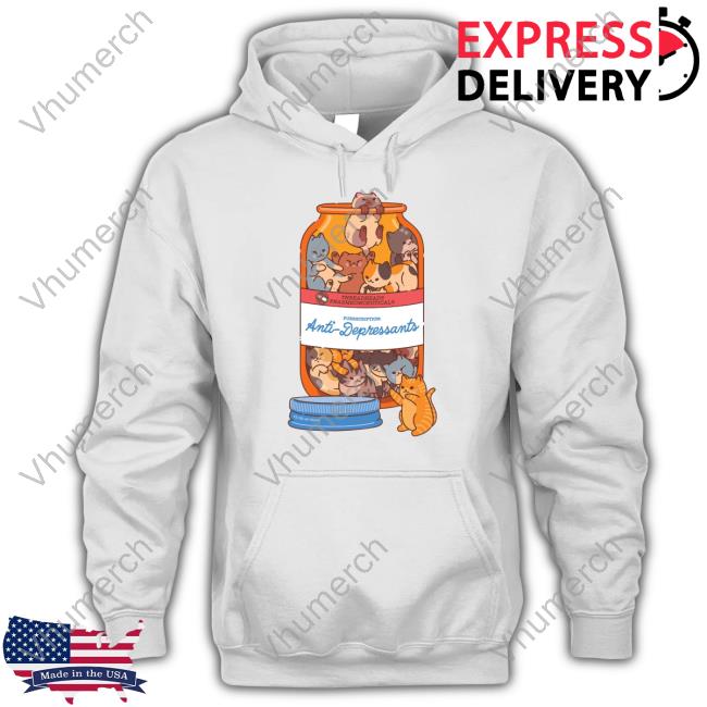 Threadheads Purrscription Anti-Depressants Shirt