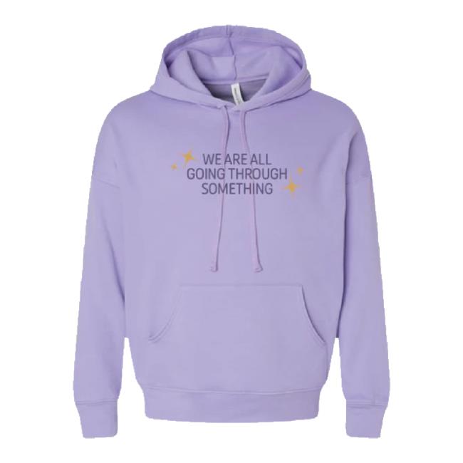 Trending Colored Threads Merch Store We Are All Going Through Something Long Sleeve Tee Coloredthreads Shop