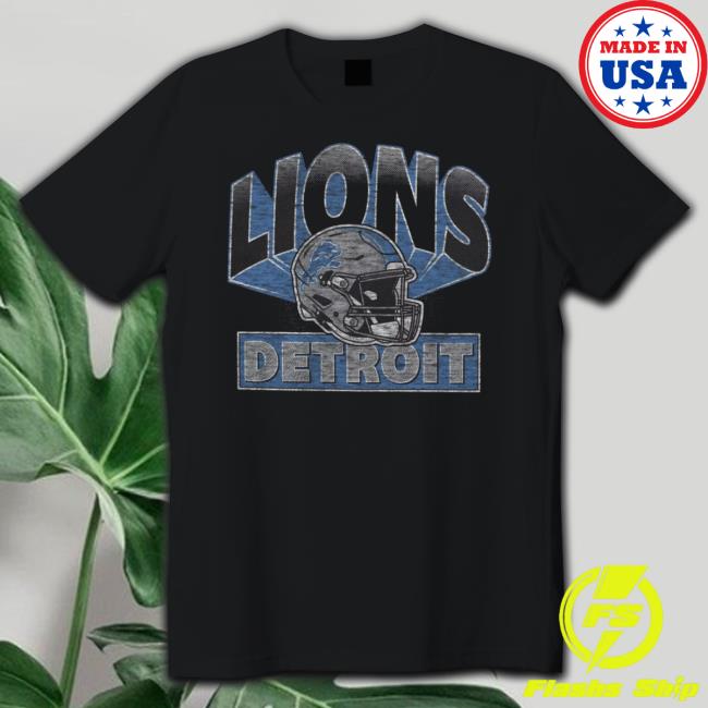 Trending 47 Men's Detroit Lions Amplify Wordmark Black Hoodie Sweatshirt