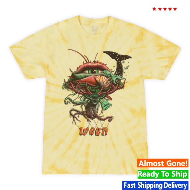 Official Ween The Merch Collective Merch Store Mollusk Eye Tie-Dye Sweatshirt Smoke Themerchcollective Apparel Clothing Shop