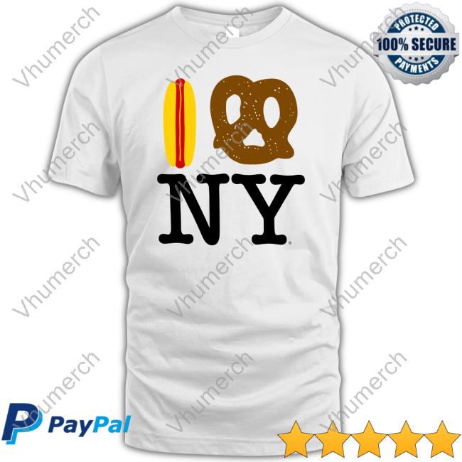 Hot Dog Pretzel Ny Tee Piccoliny Shop