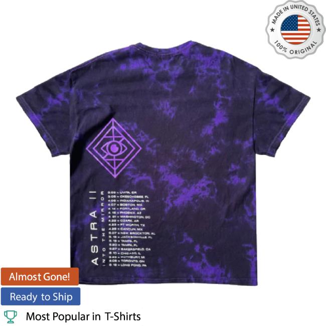 Trending Zingara Store Merch Zingara Astra Ii - Tie Dye Tour Shirt Zingaramusic Shop
