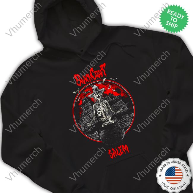 Blackcraftcult Skeleton Stew Slem Hoodied Sweatshirt