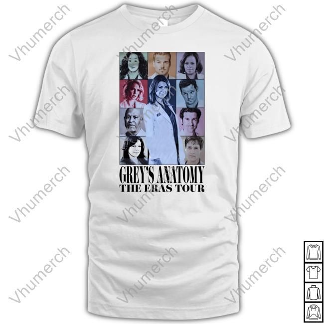 Justinamandon Grey's Anatomy The Eras Tour Tank Top