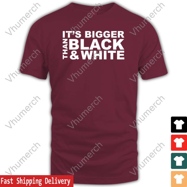 Shop-Jidion Blm Its Bigger Than Black And White T Shirt