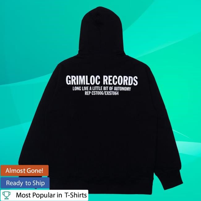 Grimlock Store Merch Grimlock Hoodie Zip Logo Hoodie