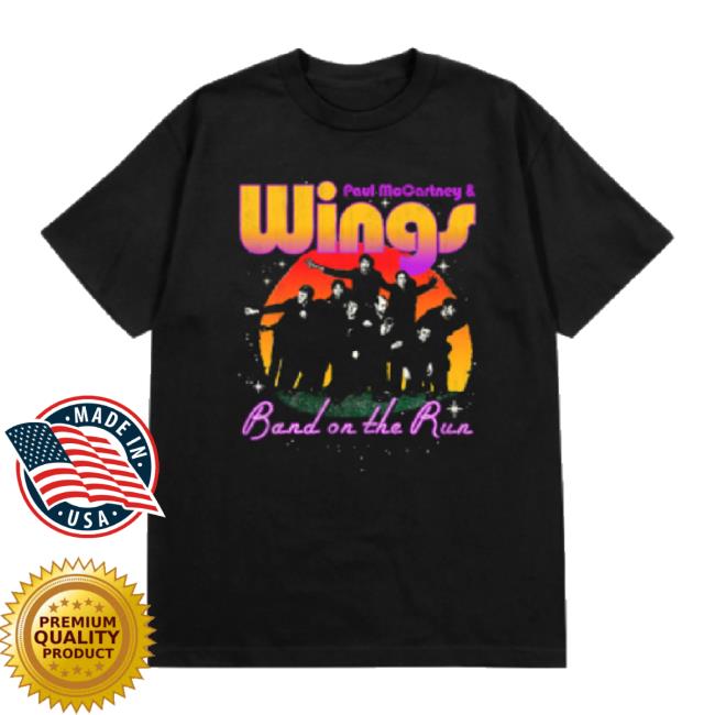 Trending Paul Mccartney Merch Store Band On The Run T-Shirt Paulmccartney Shop