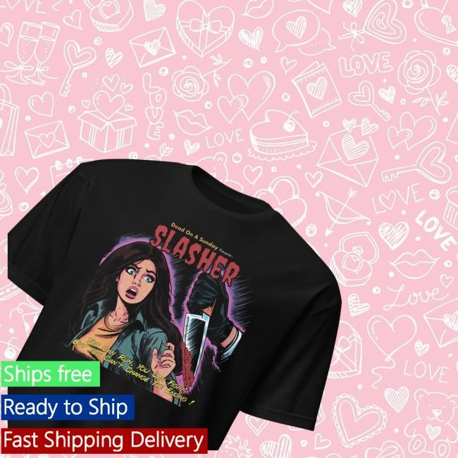 Dead On A Sunday Presents Slasher T Shirt