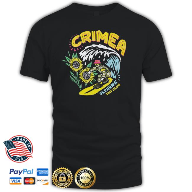 Official crimea Ukraine Surf Club New Shirt