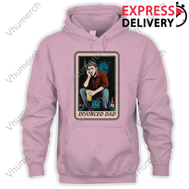 Shirtsthtgohard Divorced Dad Tarot Card Tee