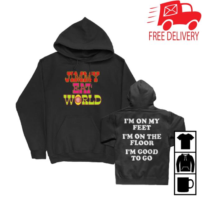 Original Good To Go Pullover New Shirt (Black) Jimmy Eat World Store
