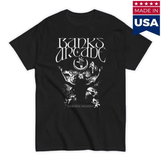 Original 24Hundred Merch Store Banks Arcade Oracle T-Shirt (Black) 24Hundred Shop