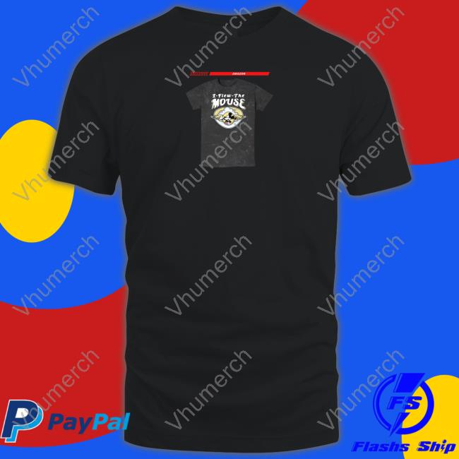 Steve Porter Walt's Plane-Pilot Mickey Mouse I Few The Mouse Tee Shirt