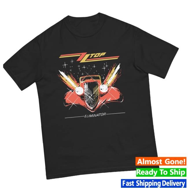 Official Zz Top Merch Store Eliminator Illustrated Shirts
