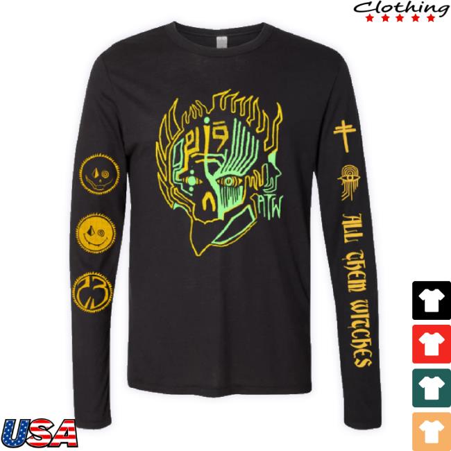 Official All Them Witches Merch Store All Them Witches Atw Black Sweatshirt All Them Witches Shop