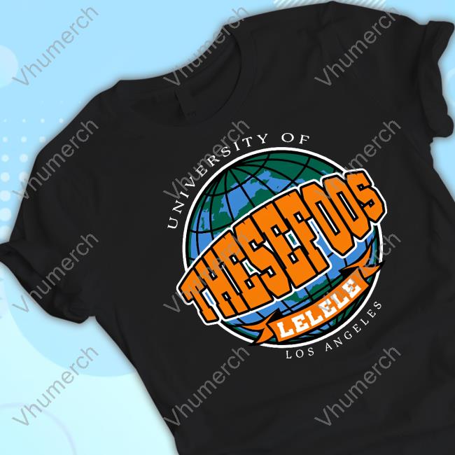 These Foos Merch These Foos University Orange Hoodie