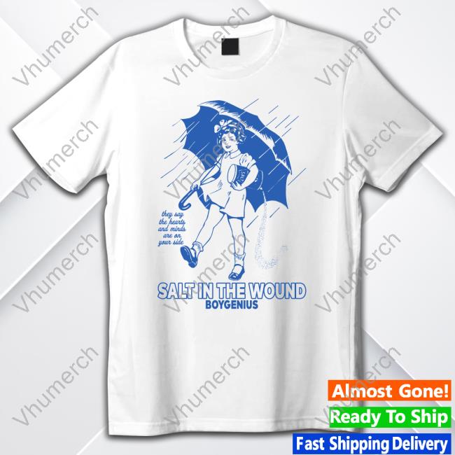 Stereospectral Prints Store Salt In The Wound Boygenius They Say The Hearts And Minds Are On Your Side Tee Shirts