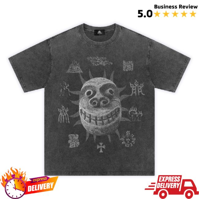 Official Thesupermade Merch Store Thesupermade Shattered Ancient Country Mask Shirt Thesupermade Shop