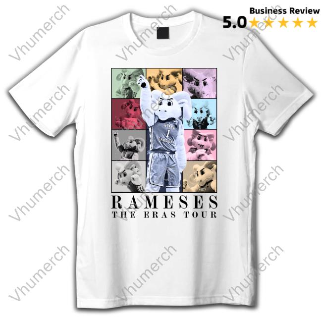Unc-Chapel Hill Rameses The Eras Tour New Shirt