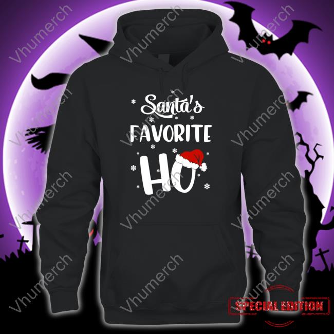 Wicked Naughty Store Santa's Favorite Ho Shirt T Shirts Santa's Favorite Ho Tee Shirt