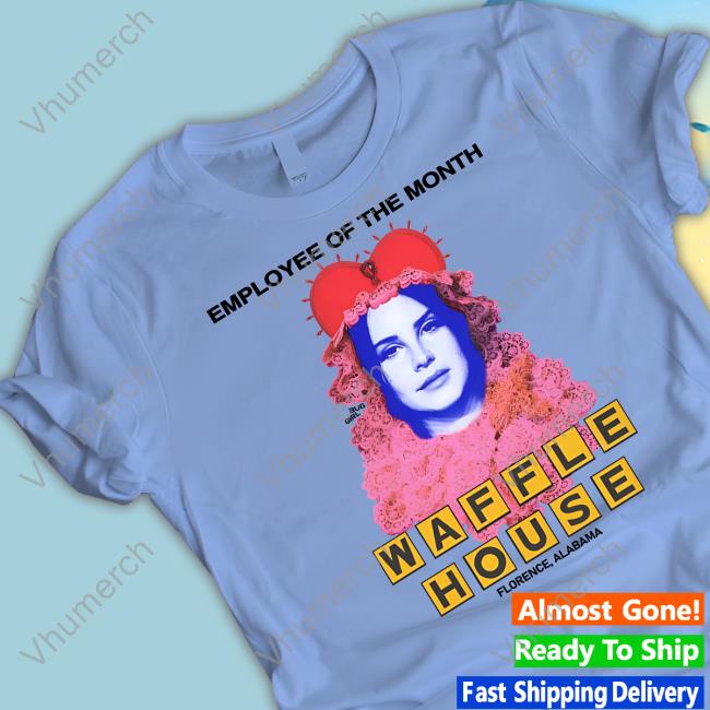 Buggirl200 Merch Lana Del Waitress Long Sleeve T Shirt Buggirl200brand Employee Of The Month Waffle House New Shirt