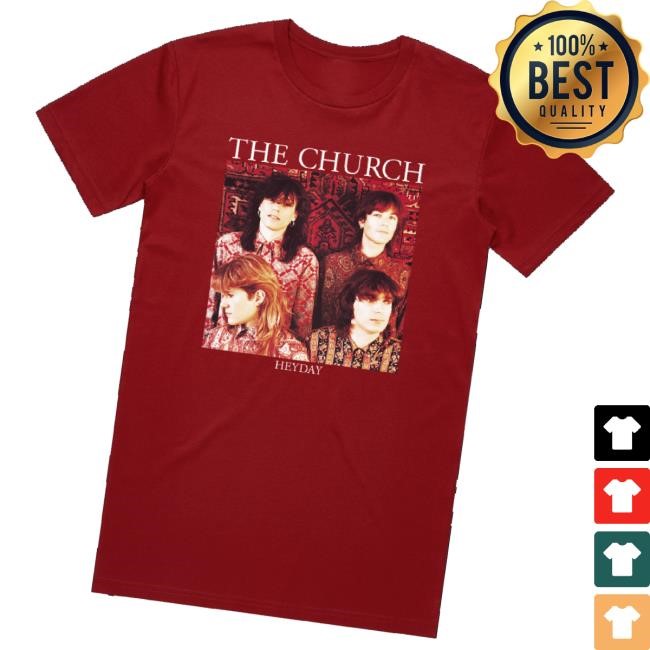 Trending The Church Merch Heyday Burgunday Shirt