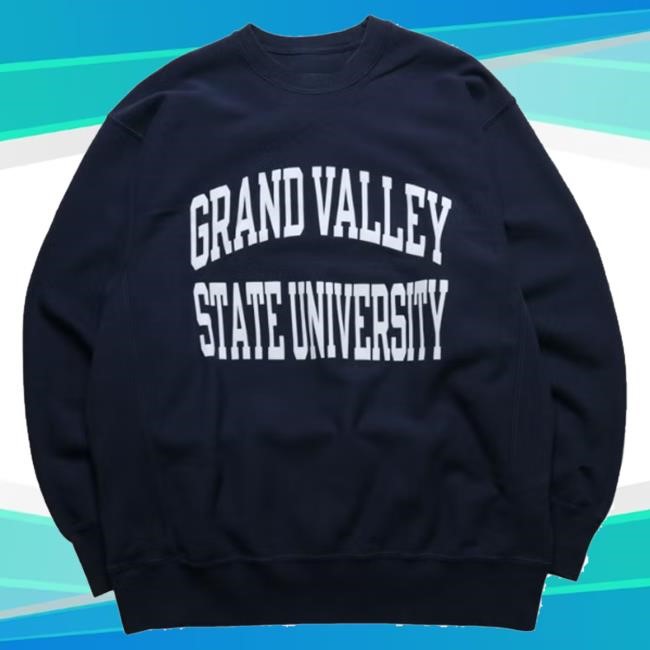 Official Pinkoi Merch Champion Reverse Weave Grand Valley State University Long Sleeve Shirt