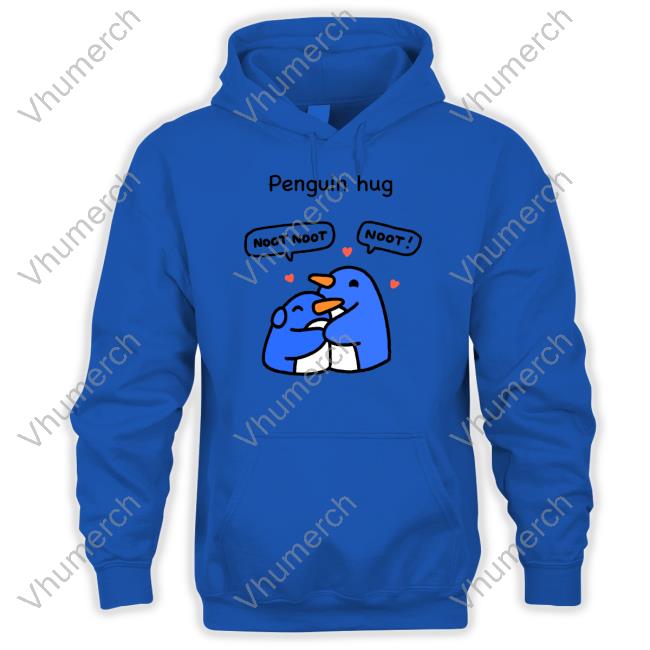 Penguin Hug Noot Noot T-Shirt Grebcomics Penguin Hug Noot Shirt