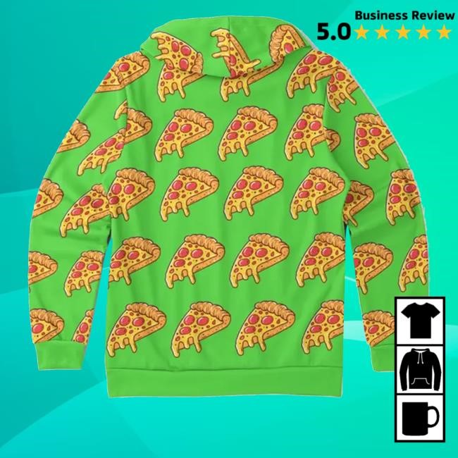 Mace Mace Tv Merch Store Mace Mace Tv Pizza Monster All-Over Print Tee Shirt