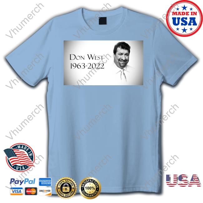 Scott D'amore Rip Don West 1963-2022 Tees Impactwrestling