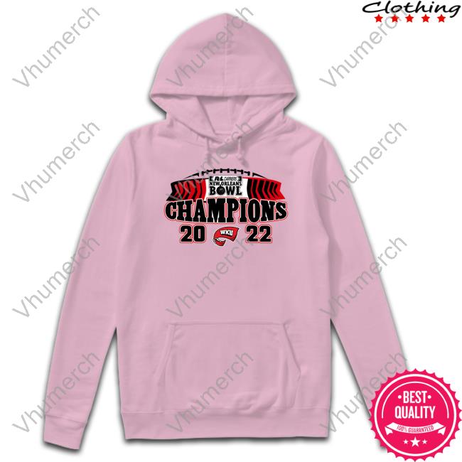 Western Kentucky 2022 New Orleans Bowl Champions Long Sleeve Tee Shirt Alumnihall Store