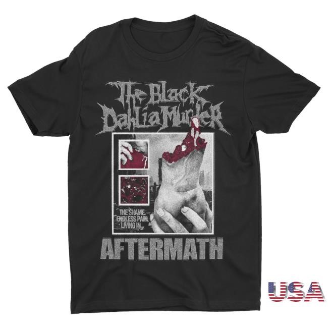 Official Nightshiftmerch The Black Dahlia Murder Aftermath Hooded Sweatshirt