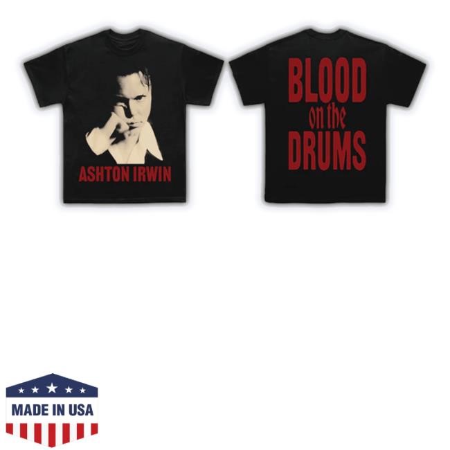 Trending Blood On The Drums Vinyl T-Shirt