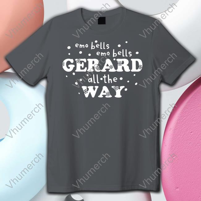 My Chemical Romance Emo Bells Emo Bells Gerard All The Way New Shirt Mychemicalromance Emo Bells Emo Bells Gerard All The Way Long Sleeved T-Shirt
