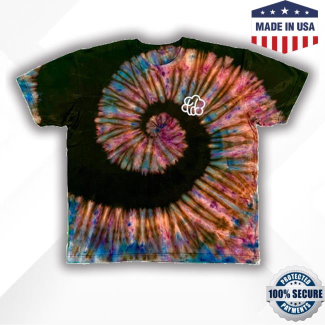 Official The Tie Dye Company Reverse Tie Dye Galaxy Spiral Sweatshirt