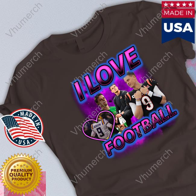Sadstreet I Love Football Long Sleeve Sadstreet I Love Football Tee