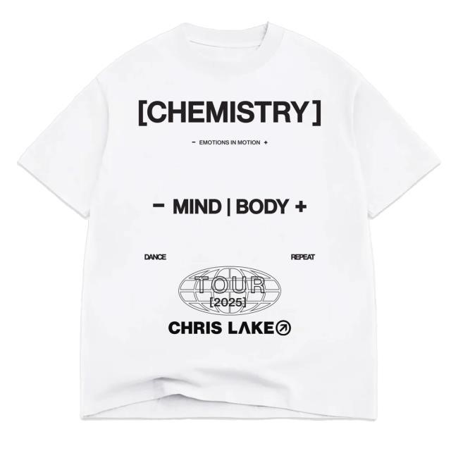Chris Lake Merch Shop Store Chemistry Dance Tour Shirt
