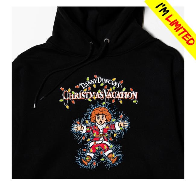 Danny Duncan Christmas Vacation Black Tee Shirt