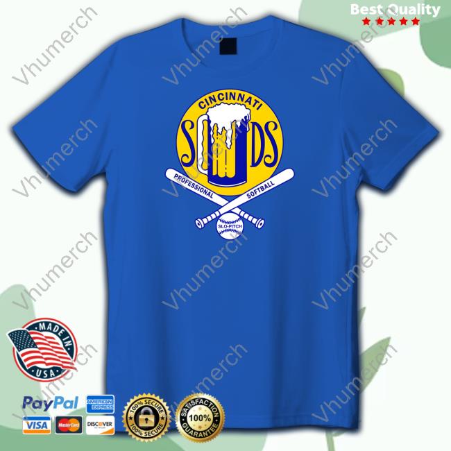 Super70ssports Store Cincinnati Suds Professional Softball New Shirt