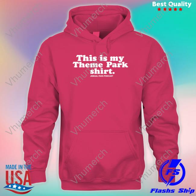 Jack Pattillo This Is My Theme Park Shirt Shirt