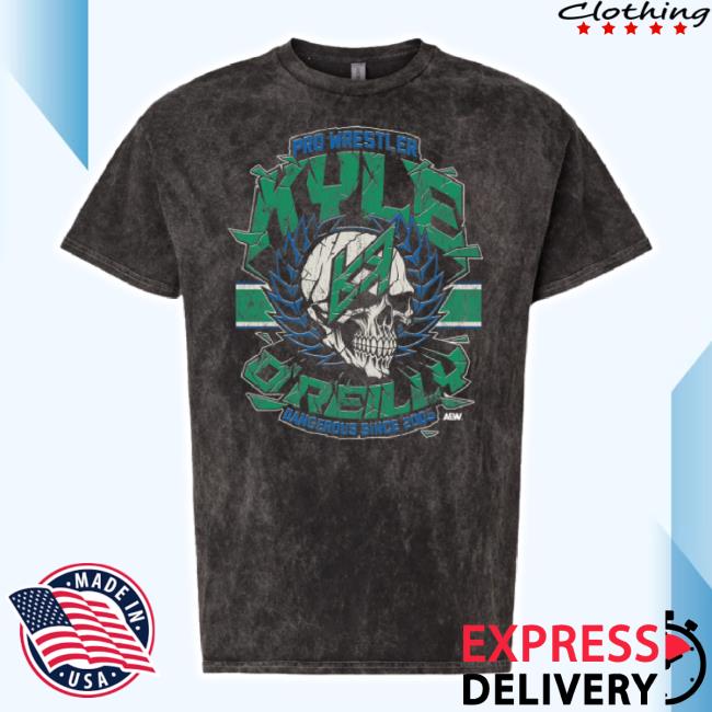 Trending Kyle O'reilly - Dangerous Since 2005 T-Shirt Pro Wrestling Tees Shop