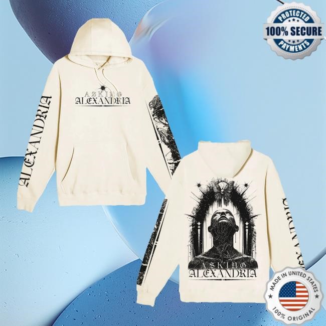 Asking Alexandria Merch Store Rise Up Hooded Sweatshirt