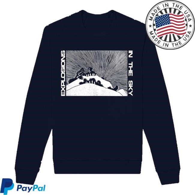 Explosions In The Sky Merch Shop Official End Navy Shirt