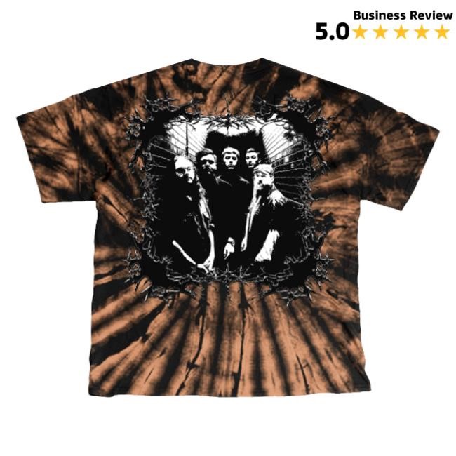 Boundaries Official Merch Bleach Tie Dye T-Shirt